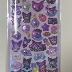 シール　８枚セット　訳あり　中空洞　海外製　プリントズレあり
の画像