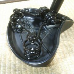 ★自転車の前カゴ＋サドルset★ブラック★②の画像