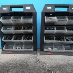 六角穴付ボルト（黒）入り携帯用ケース　M4,M5,M6,M8 各１ケース（計４ケース）の画像