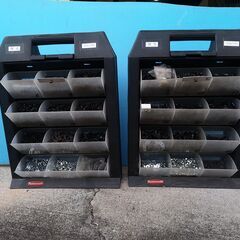 六角穴付ボルト（黒）入り携帯用ケース　M4,M5,M6,M8 各１ケース（計４ケース）の画像