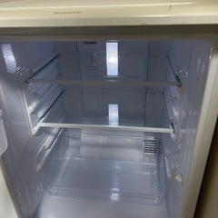 シャープ冷蔵庫（単身用）の画像