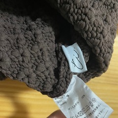 ポコポコニット　ブラウンの画像