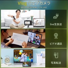 5K録画 デジタルカメラ スマホに送れる デジカメ 7500万画素 Wi-Fiの画像