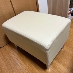 美品　無印良品/MUJI オットマンの画像