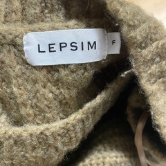 レディース　レプシムニットの画像