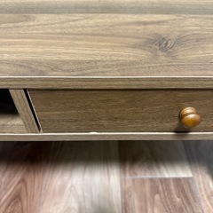 テーブル　テレビ台　ブラウン　茶色の画像