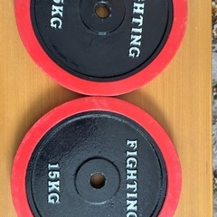 ファイティングロード　トレーニングベンチ　バーベルプレートの画像