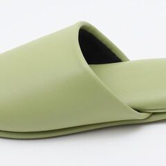【新品未使用】[TOKYO SLIPPER] 子供用 ビニールスリッパ 吊り込み【5足セット】【キッズ 子ども ジュニア用】 抗菌加工済み 水拭き可 かわいい 子供用スリッパ 滑り止め付き 幼稚園 室内履き 自宅用 業務用 (前閉じ ライトグリーン)の画像
