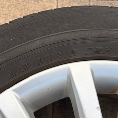 130系マークX純正ホイールの画像