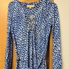 Michaelkors ベルト付きワンピース　美品 xxsサイズの画像