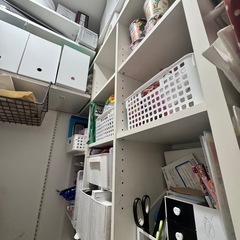 早い者勝ち✨収納棚 ホワイトの画像