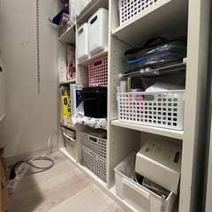 早い者勝ち✨収納棚 ホワイトの画像