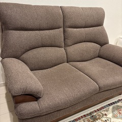 ニトリ　2人掛けソファの画像