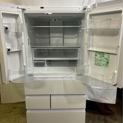 【12ヶ月保証】アイリスオーヤマ 6ドア冷蔵庫 IRGN-C45A-W 2023年製453Lの画像