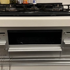 パロマ　ビルトインコンロ３口　都市ガスの画像