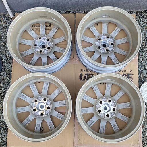 ブリヂストン BALMINUM バルミナ ホイール 15インチ 6.5J 5H100 4本セット 新品タイヤ組み込み可 50系プリウスに！