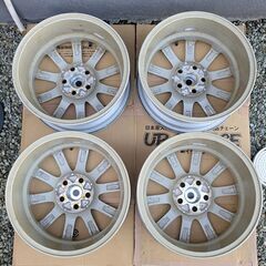 【タイヤ組み換え可】ブリジストン BALMINUM バルミナ ホイール 15インチ 6.5J 5H100 4本セット 50系プリウスに！の画像