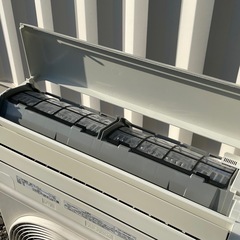 取付け可 ! !◇東芝 エアコン 10畳用 2017年 ecoモード プラズマ空清100V RAS-C285PJ 洗浄済み！保証付き ! !の画像