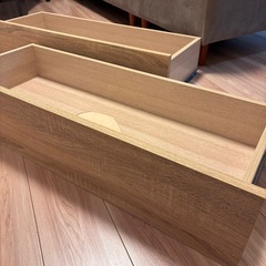 ニトリ　セミダブルベッドフレームの画像