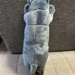 たっちリアル 子猫ジャンボ ぬいぐるみ ねこ グレーの画像