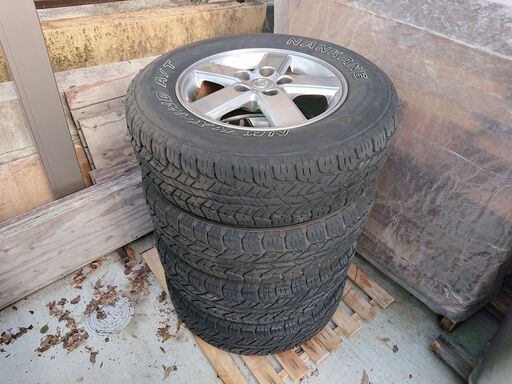 タイヤ＆ホイール４本セット　R2 NANKANGオールシーズンタイヤ／H15 ノア純正アルミホイール