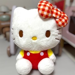 ハローキティ 特大ぬいぐるみセットの画像