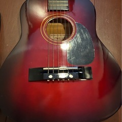 【美品】Stargazer 小型アコースティックギター レッドグラデーションの画像