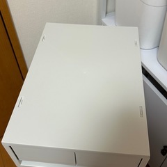 無印良品 ポリプロピレンケース 収納ケース　ホワイトグレーの画像