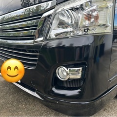 キャラバンNV350フロントバンパースポイラー付きの画像