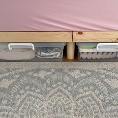 ダブルベッドお譲りします！【おまけ付き】の画像