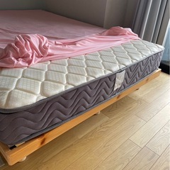 ダブルベッドお譲りします！【おまけ付き】の画像