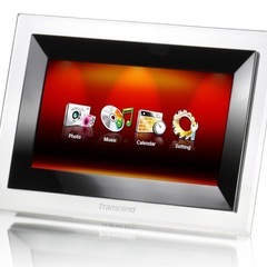 未使用に近い 
デジタルフォトフレーム（リモコン付き）黒の画像