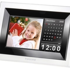 未使用に近い 
デジタルフォトフレーム（リモコン付き）黒の画像