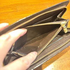 LOUIS VUITTON長財布　頂き物の画像