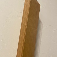 無印良品  壁に付けられる家具 長押 木製 オーク 棚 の画像