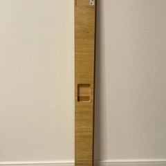 無印良品  壁に付けられる家具 長押 木製 オーク 棚 の画像