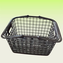 自転車 後ろバスケット 簡単着脱 取り付け台 防水カバー付きの画像