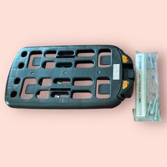 自転車 後ろバスケット 簡単着脱 取り付け台 防水カバー付きの画像