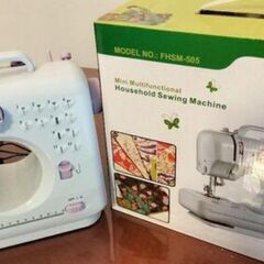 11/13★電動ミシン　ソーイングミニ（FHSM-505）　外装箱入りの画像