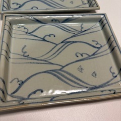 和食器　陶器　平皿　お皿セットの画像