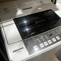 ハイセンス縦型洗濯機の画像