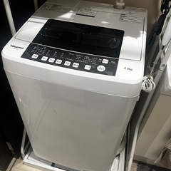 ハイセンス縦型洗濯機の画像