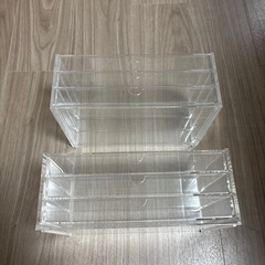 MUJIアクリルケース2点の画像