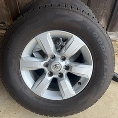 ランクルプラド150 純正ホイール スタッドレスセットの画像