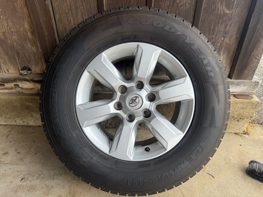 更に⭐︎値下げ⭐︎ランクルプラド150 純正ホイール スタッドレスセット