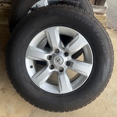ランクルプラド150 純正ホイール スタッドレスセットの画像