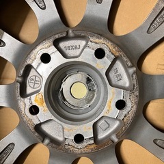 BRIGESTONE ブリヂストン バルミナ 114.3 ホイール 15インチ 6J ＋53 4本ホイールのみの画像