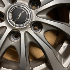 BRIGESTONE ブリヂストン バルミナ 114.3 ホイール 15インチ 6J ＋53 4本ホイールのみの画像