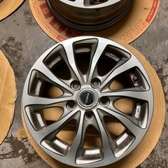 BRIGESTONE ブリヂストン バルミナ 114.3 ホイール 15インチ 6J ＋53 4本ホイールのみの画像