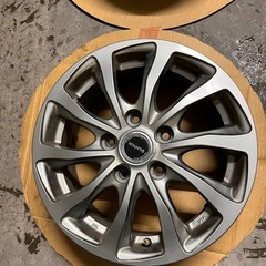 BRIGESTONE ブリヂストン バルミナ 114.3 ホイール 15インチ 6J ＋53 4本ホイールのみの画像